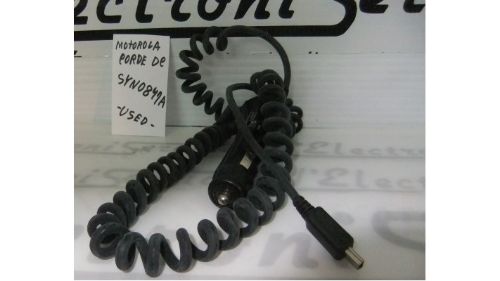 Motorola SYN0847A dc cord